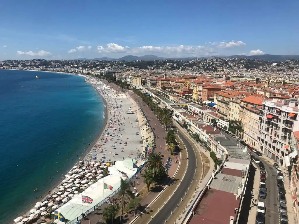 Castle Hill Viewpoint in Nice, France