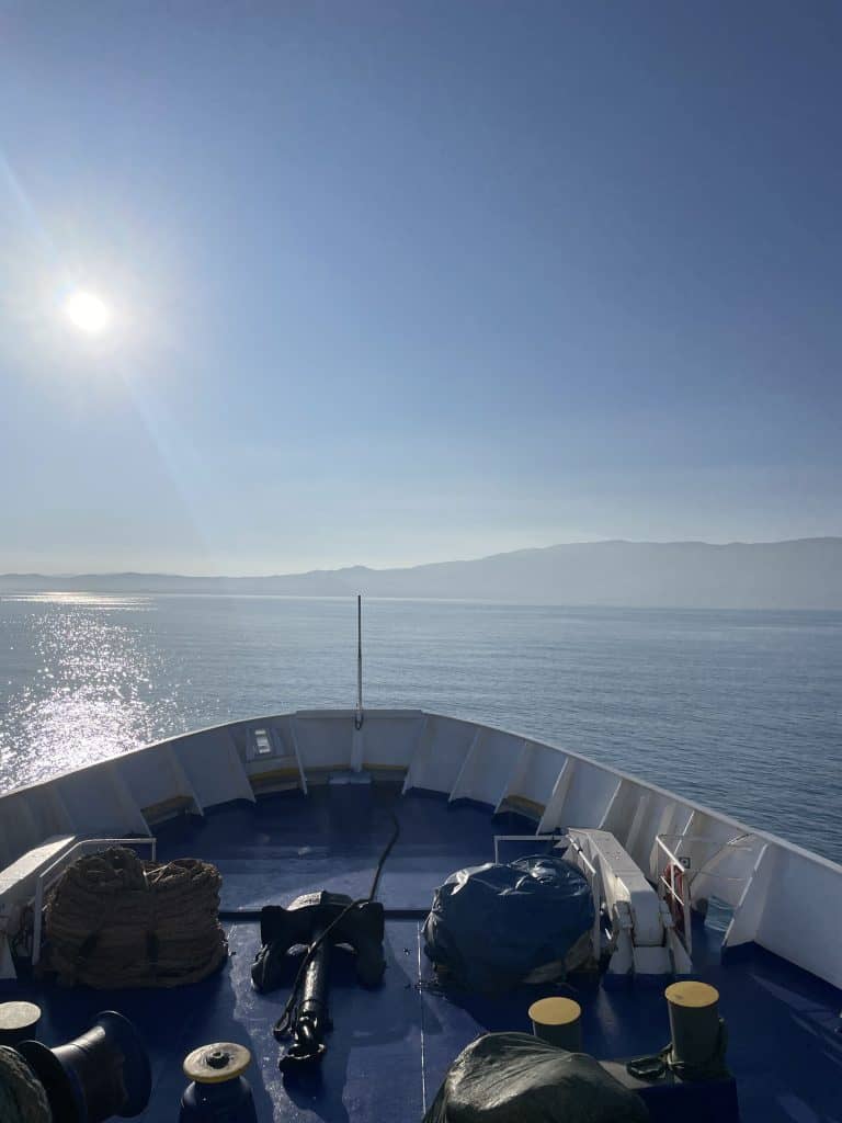 How to get to Ksamil: ferry from Brindisi to Vlore