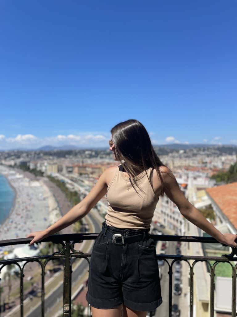 Backpacking in Nice, France