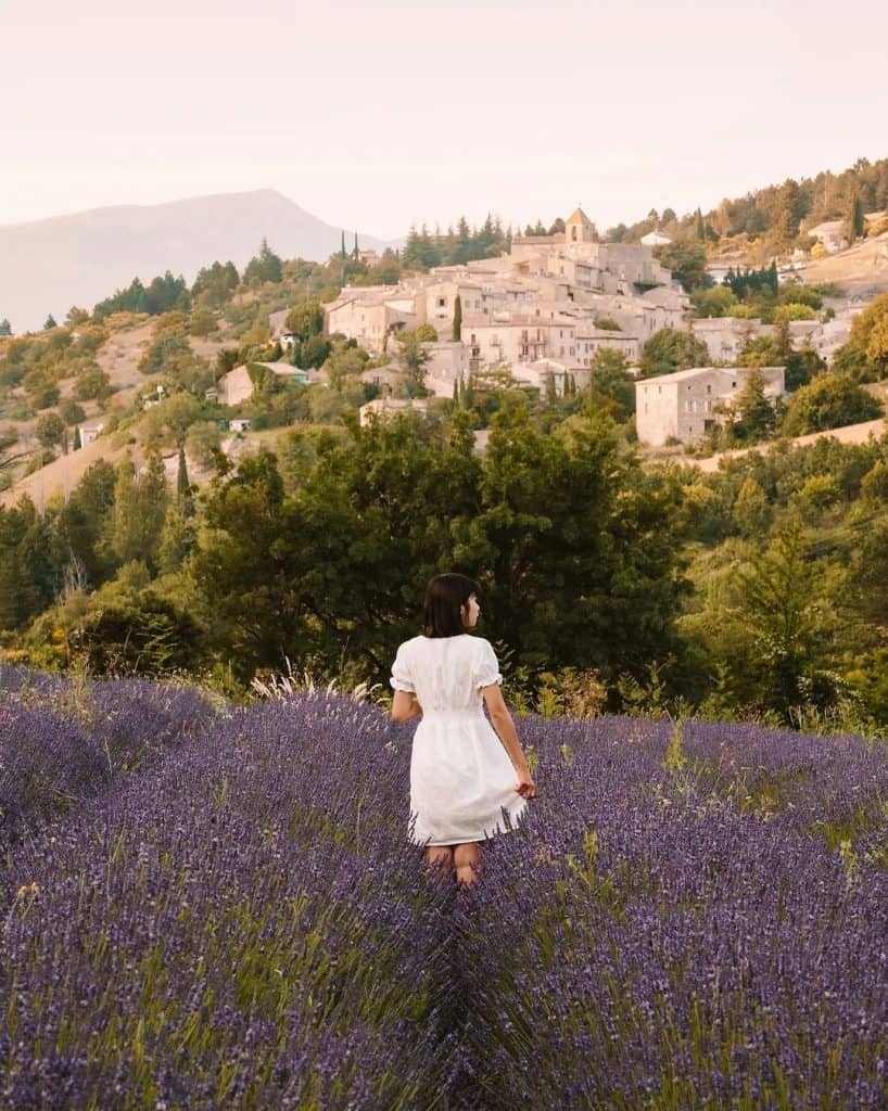 Backpacking in the Provence, South of France