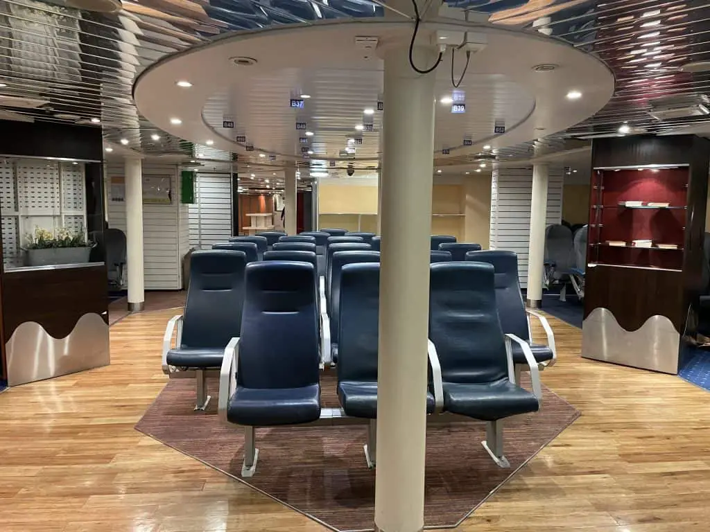 Standard cabin at European Ferries